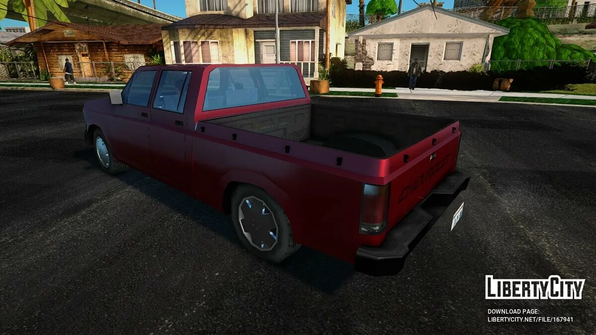 Chevrolet D20 Cabine Dupla (Estilo SA) / GTA San Andreas