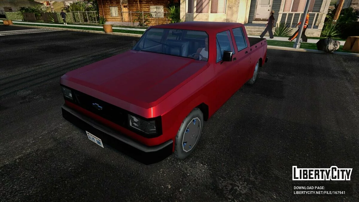 Chevrolet D20 Cabine Dupla (Estilo SA) / GTA San Andreas