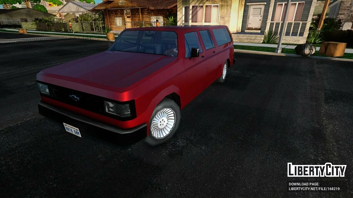 Chevrolet D20 Veraneio 2x1 (SA стиль) / GTA San Andreas