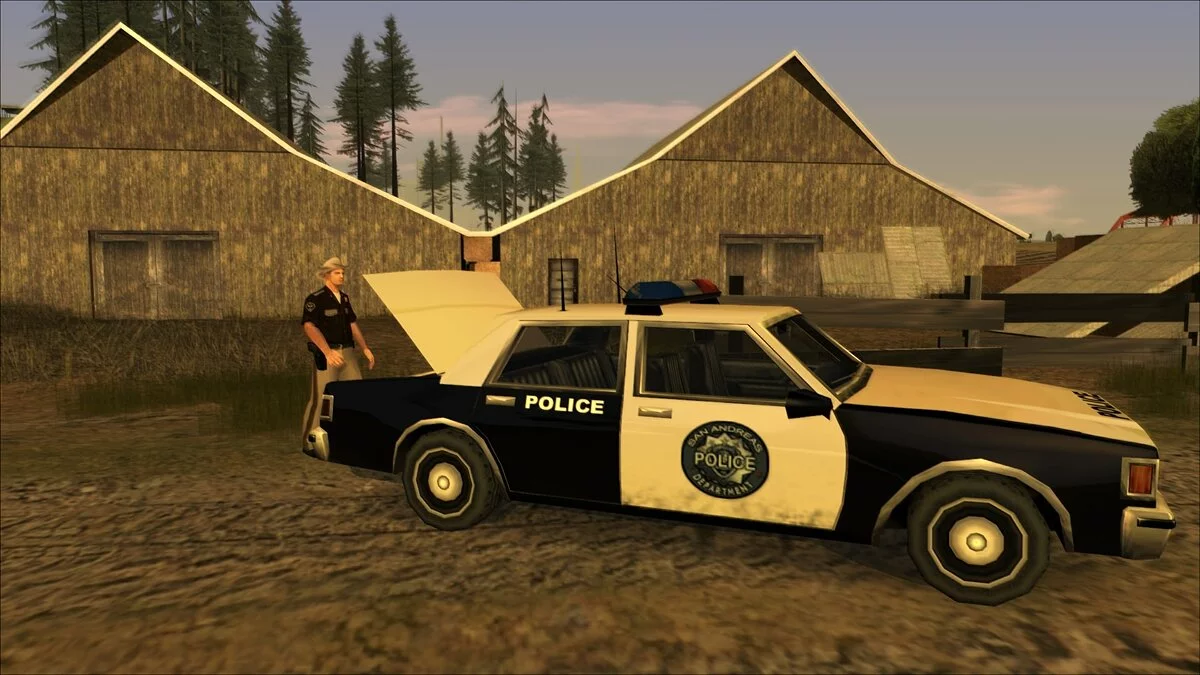 Cruiser Pedesaan Berbasis LVPD / GTA San Andreas