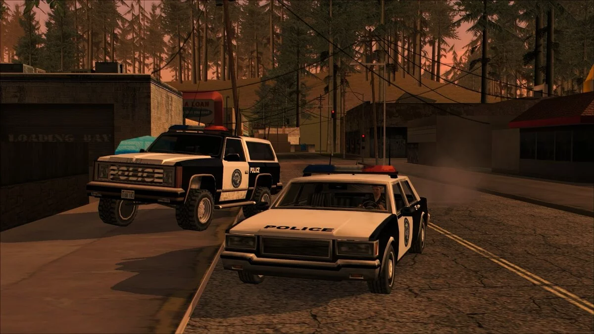 Cruiser Pedesaan Berbasis LVPD / GTA San Andreas