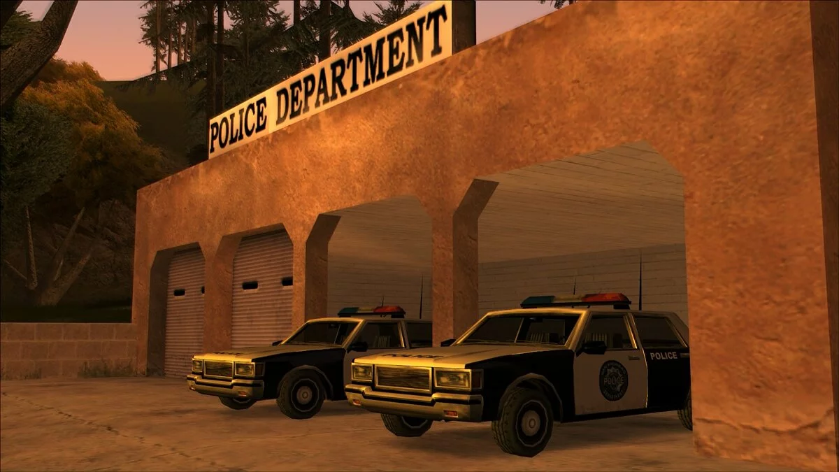 Cruiser Pedesaan Berbasis LVPD / GTA San Andreas