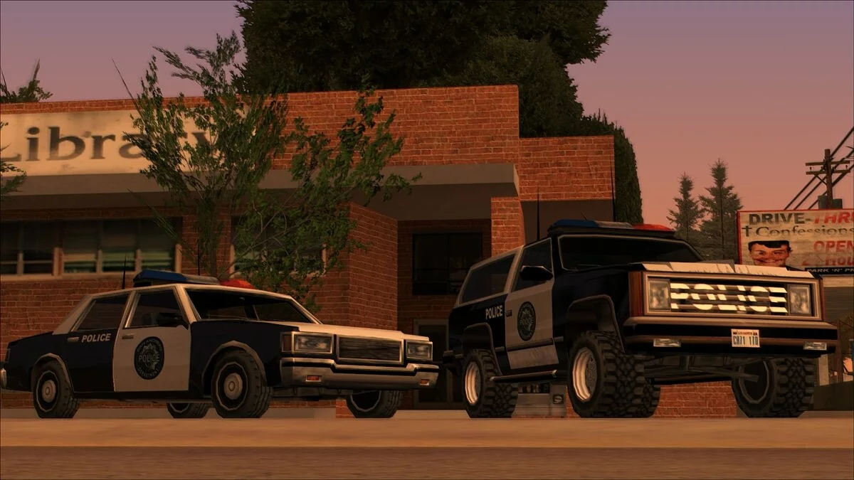 Cruiser Pedesaan Berbasis LVPD / GTA San Andreas