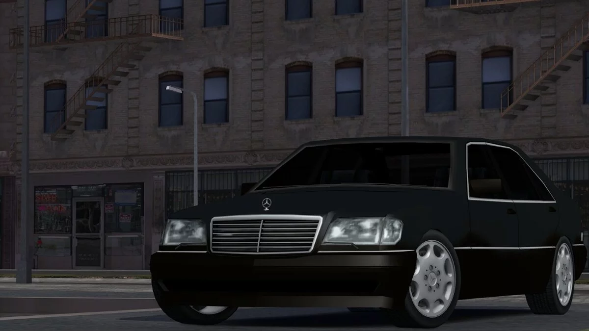 Mercedes-Benz S600L '96 / GTA San Andreas