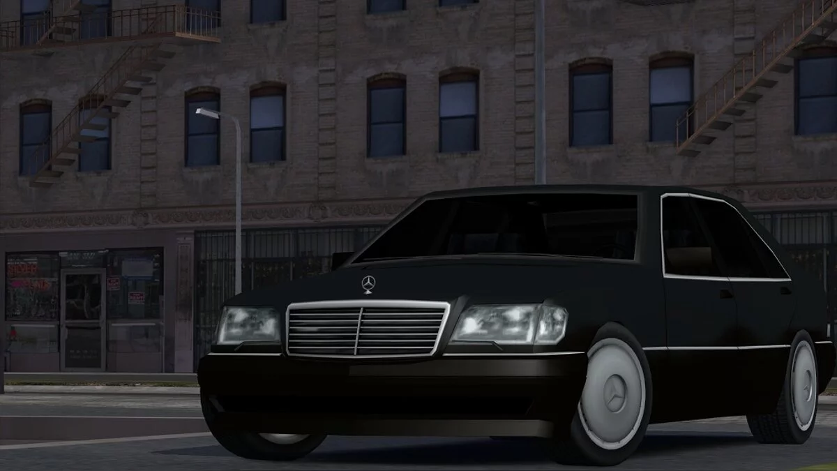 Mercedes-Benz S600L '96 / GTA San Andreas