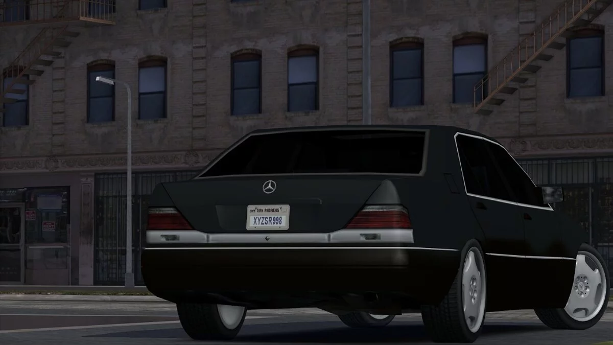 Mercedes-Benz S600L '96 / GTA San Andreas