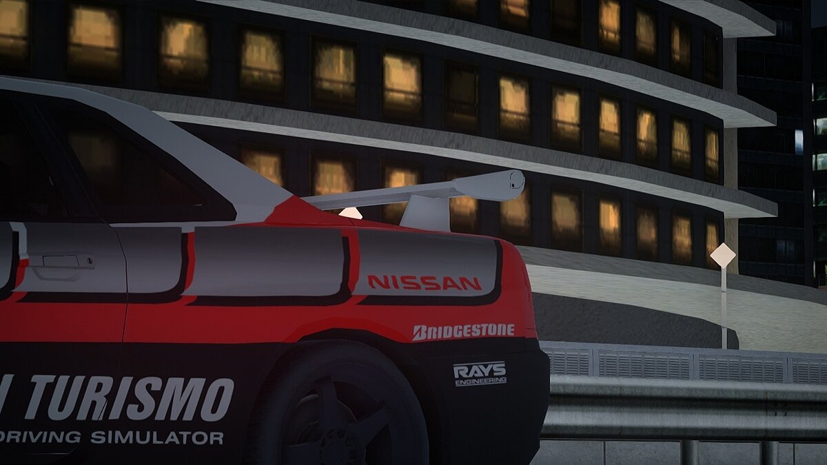 Gran Turismo 4 Pace Car skin for R34 Z-Tune