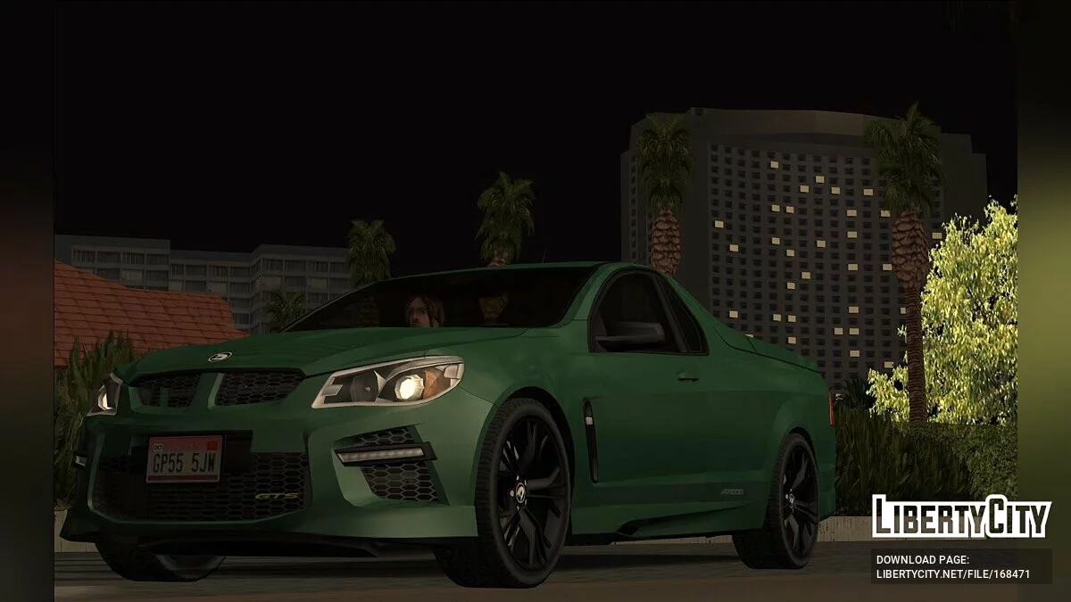 Holden HSV GTS Maloo '15 / GTA San Andreas