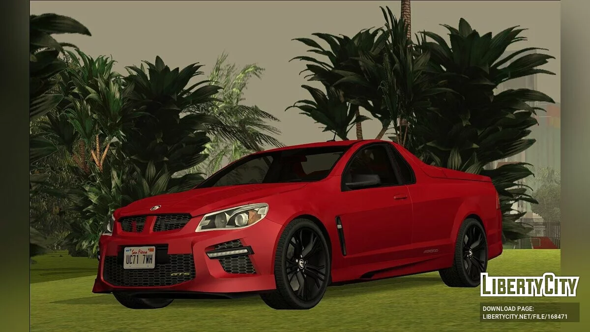 Holden HSV GTS Maloo '15 / GTA San Andreas