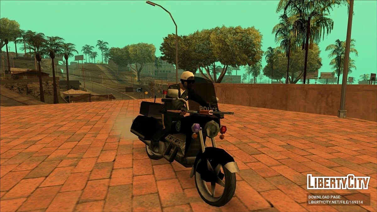 Пак поліцейських мотоциклів (FROM GTA UNDERGROUND) / GTA San Andreas