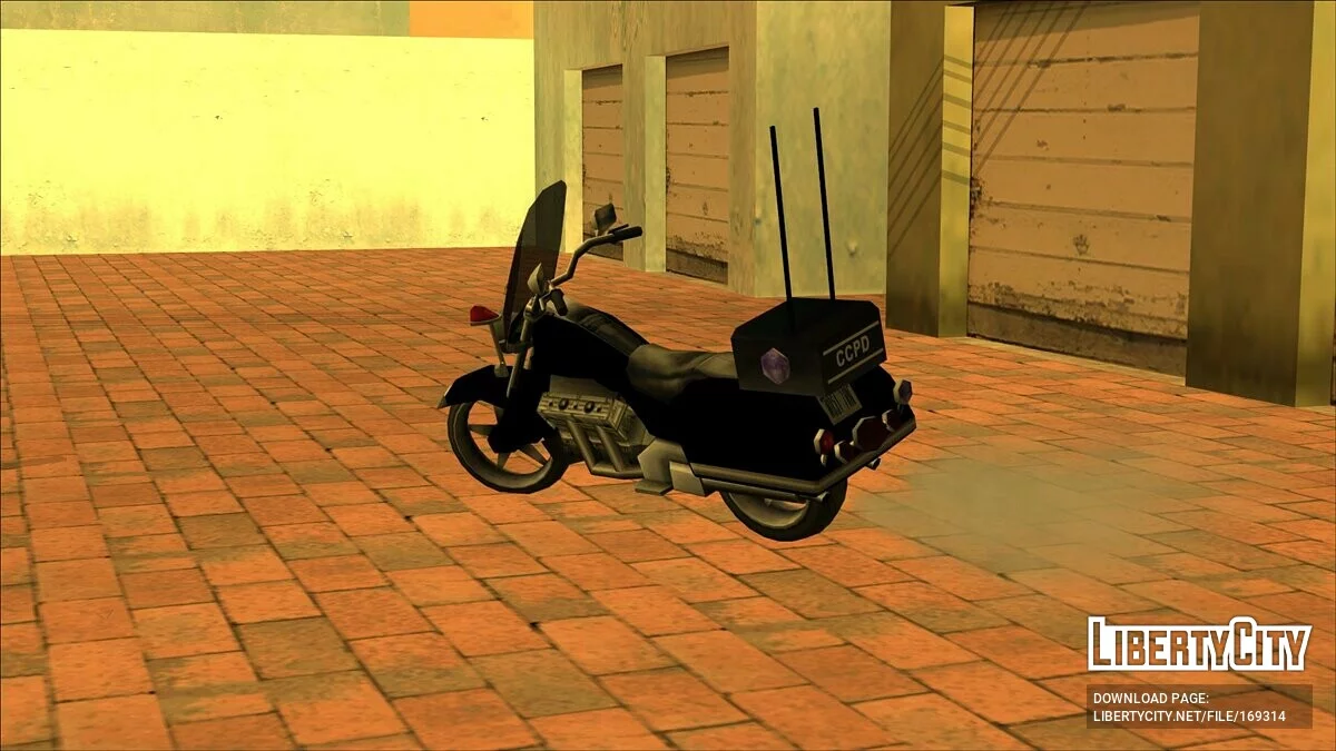 Пак поліцейських мотоциклів (FROM GTA UNDERGROUND) / GTA San Andreas
