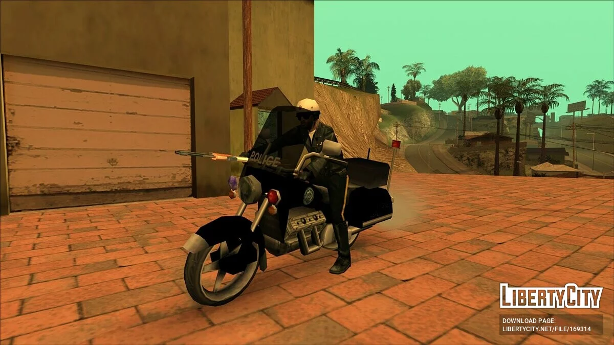 Пак поліцейських мотоциклів (FROM GTA UNDERGROUND) / GTA San Andreas