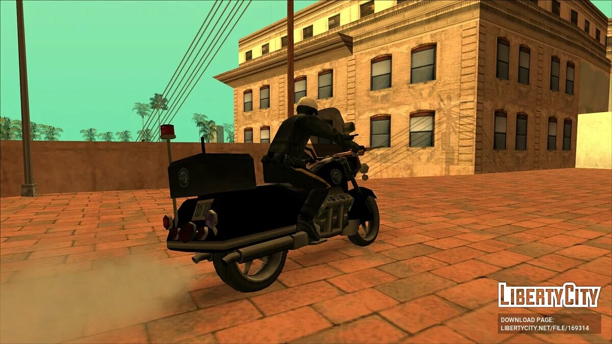 Пак поліцейських мотоциклів (FROM GTA UNDERGROUND) / GTA San Andreas