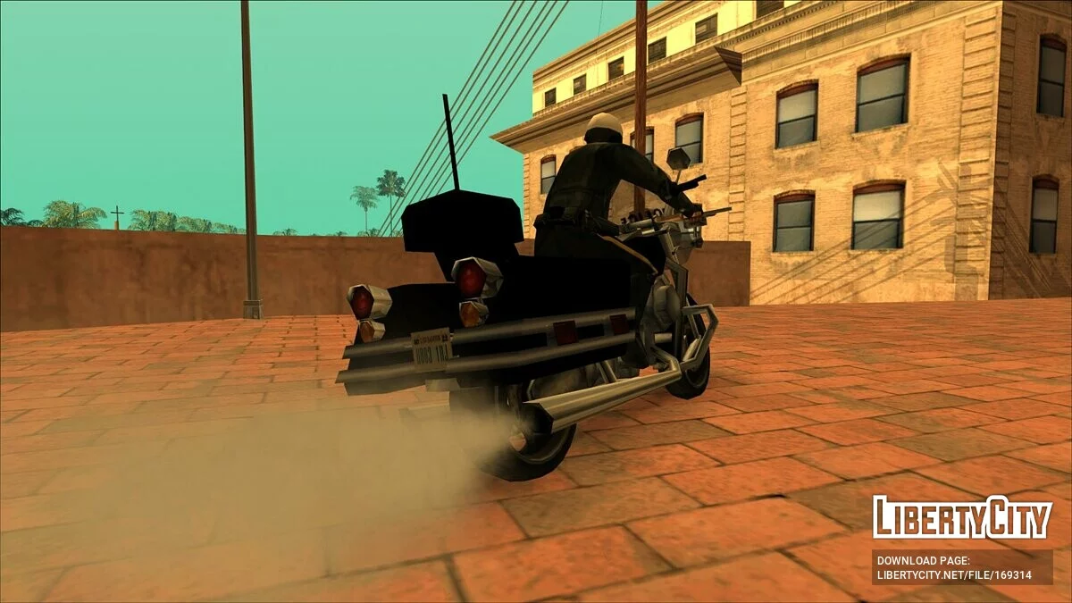 Пак поліцейських мотоциклів (FROM GTA UNDERGROUND) / GTA San Andreas