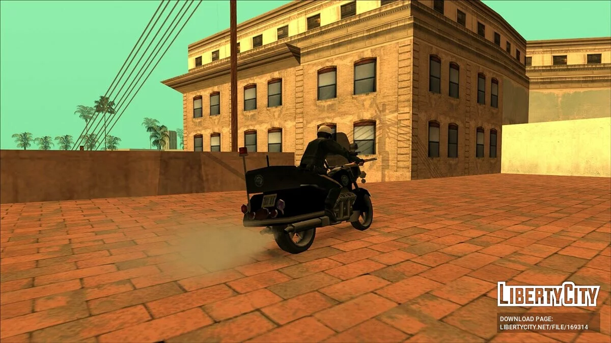 Пак поліцейських мотоциклів (FROM GTA UNDERGROUND) / GTA San Andreas