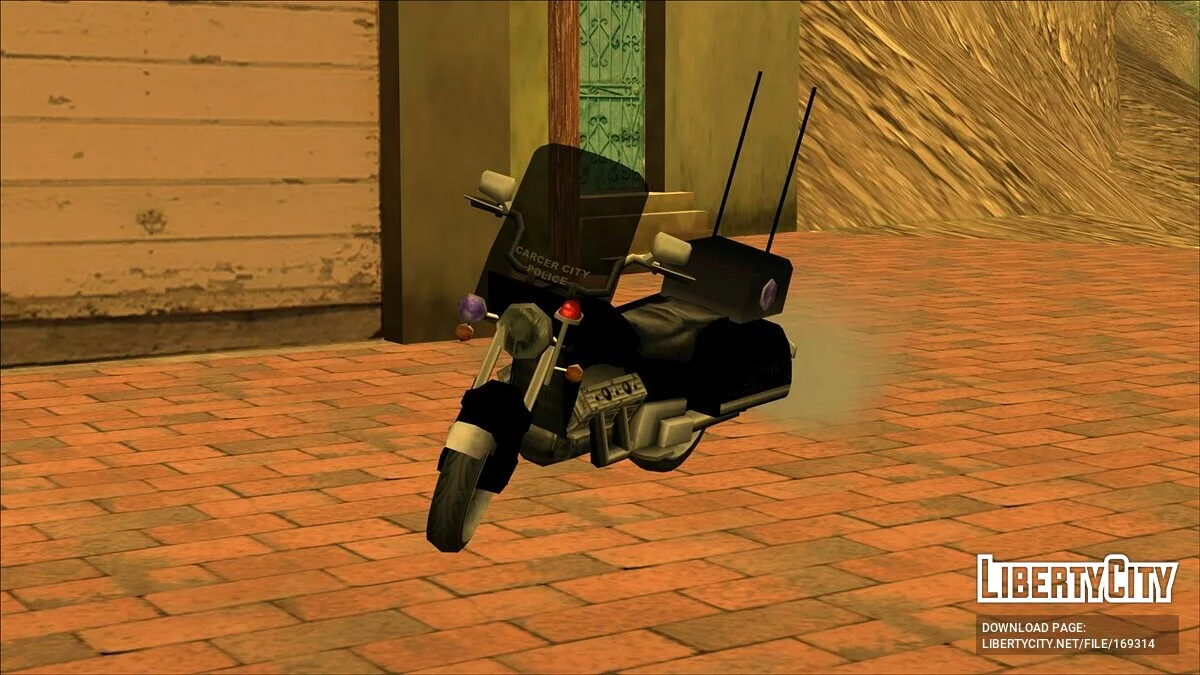 Пак поліцейських мотоциклів (FROM GTA UNDERGROUND) / GTA San Andreas