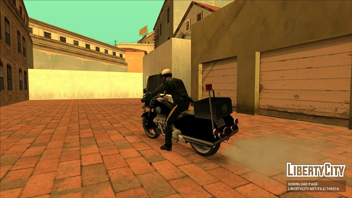 Пак поліцейських мотоциклів (FROM GTA UNDERGROUND) / GTA San Andreas