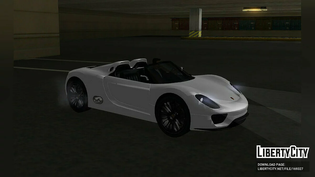 Porsche 918 Spyder (SA Style) / GTA San Andreas