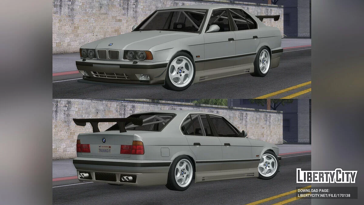 1990 BMW E34 525i / GTA San Andreas