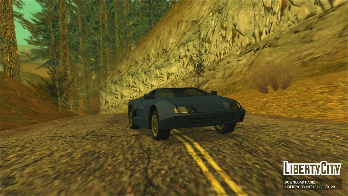 1991 Truffade Aclantic / GTA San Andreas