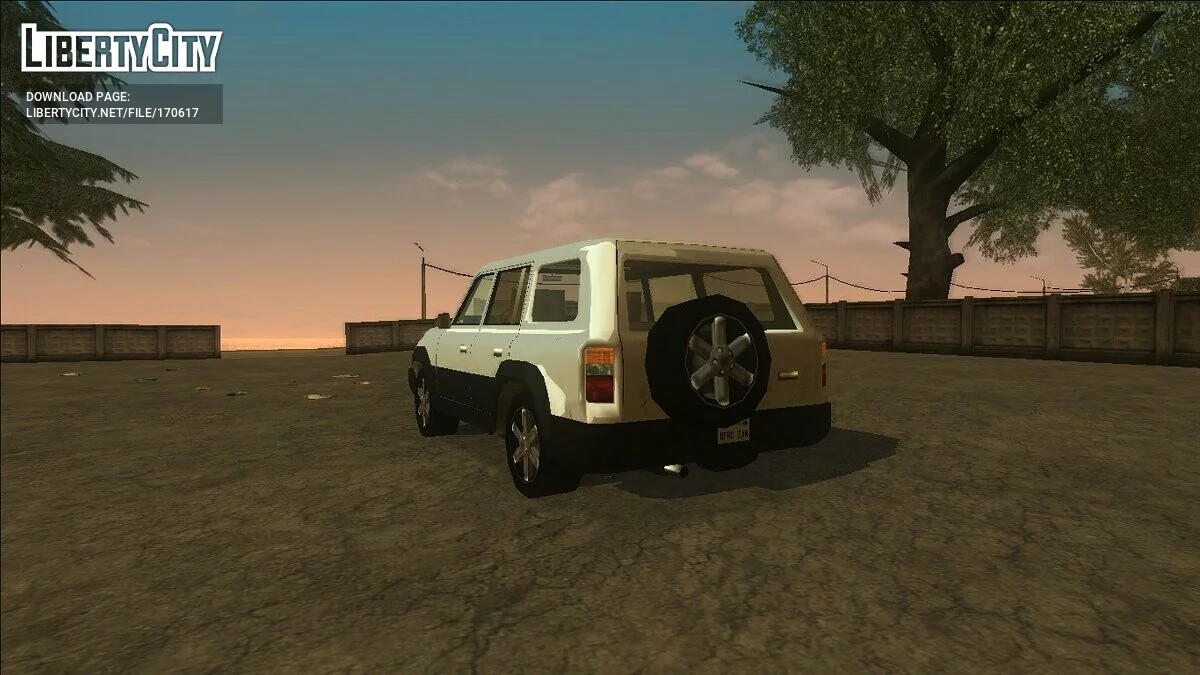 Toyota Land Cruiser 80 (SA Style) LQ / GTA San Andreas