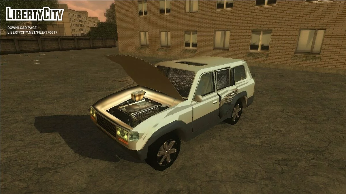 Toyota Land Cruiser 80 (SA Style) LQ / GTA San Andreas