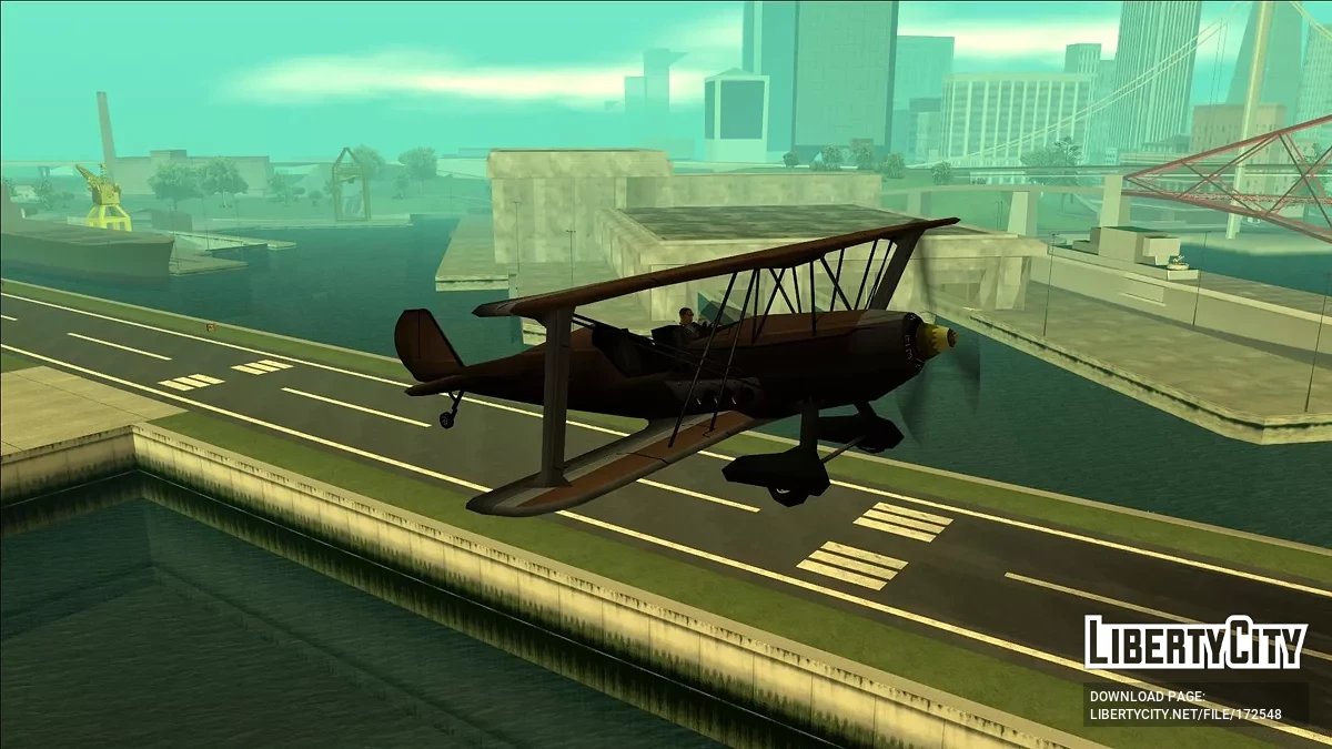 Vice City Stories Biplane (FROM GTA UNDERGROUND) / GTA San Andreas