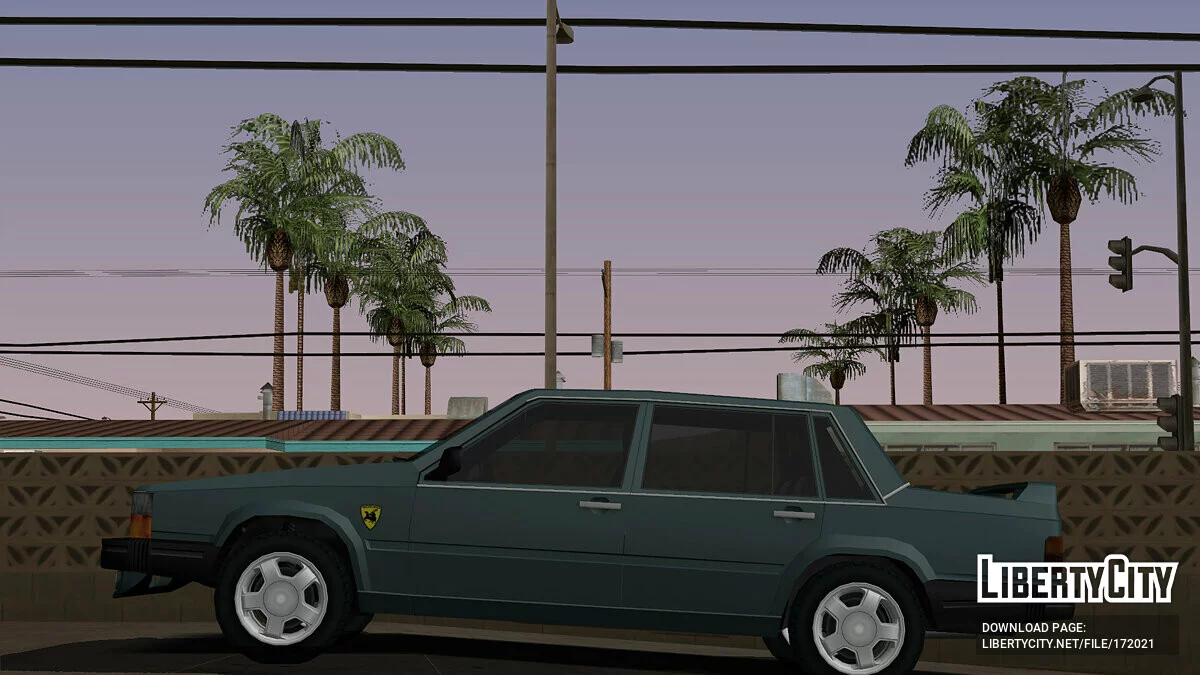 Volvo 740 Turbo / GTA San Andreas