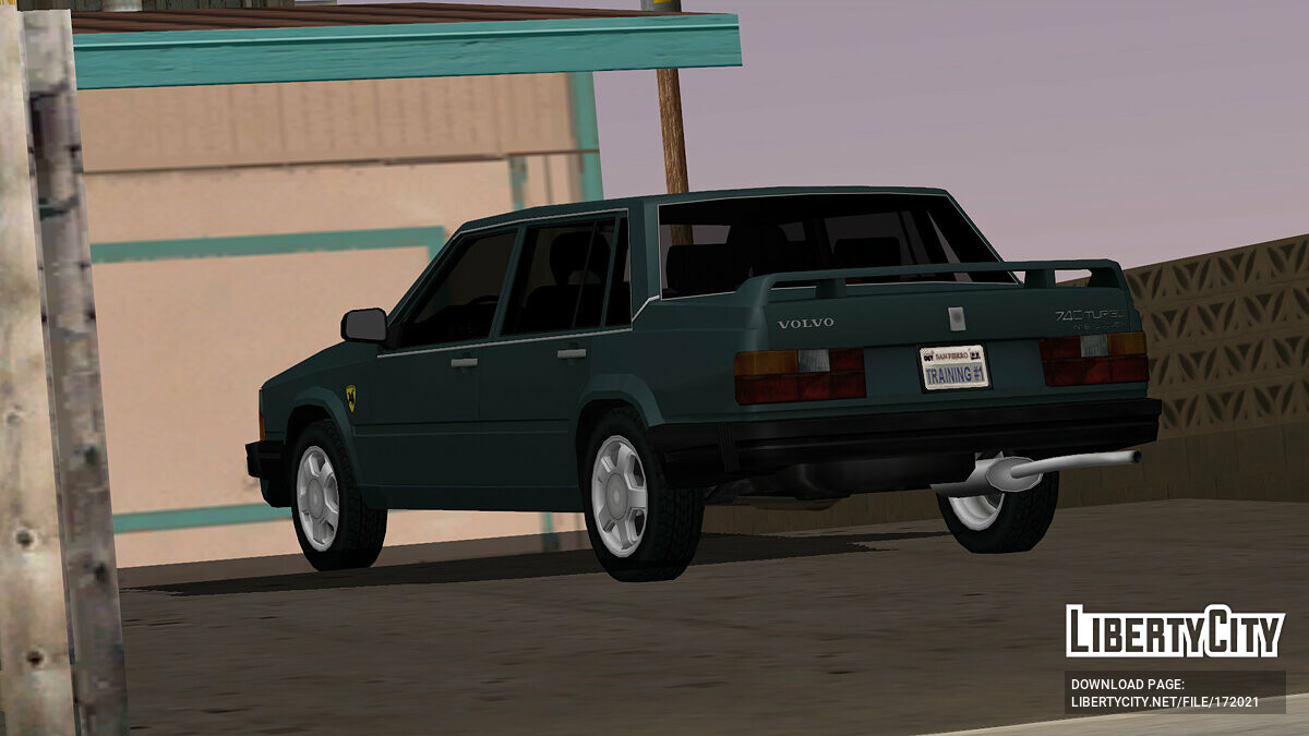 Volvo 740 gta 5 фото 111