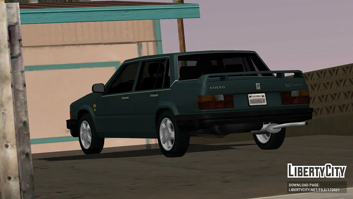 Volvo 740 Turbo / GTA San Andreas