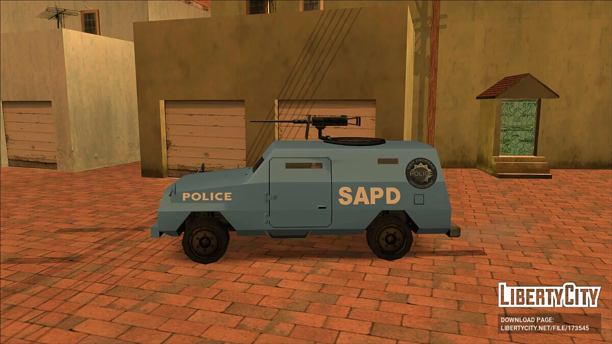 FBI Truck (FROM GTA UNDERGROUND) / GTA San Andreas