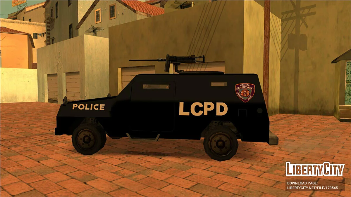 FBI Truck (FROM GTA UNDERGROUND) / GTA San Andreas
