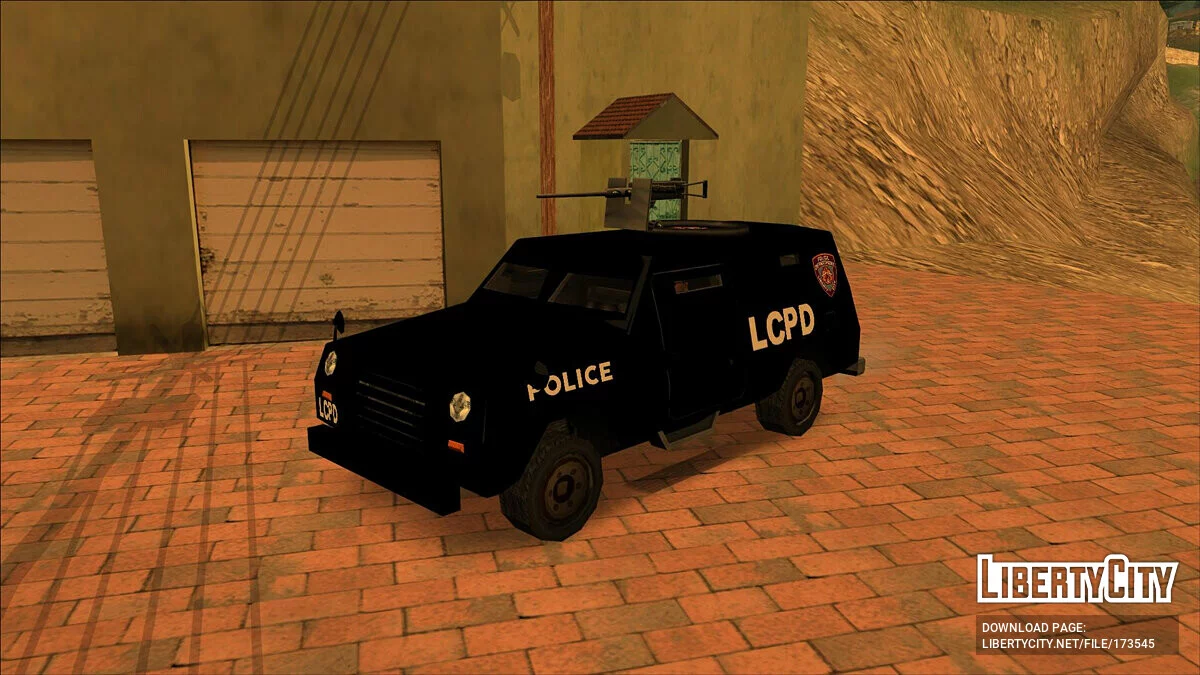 FBI Truck (FROM GTA UNDERGROUND) / GTA San Andreas