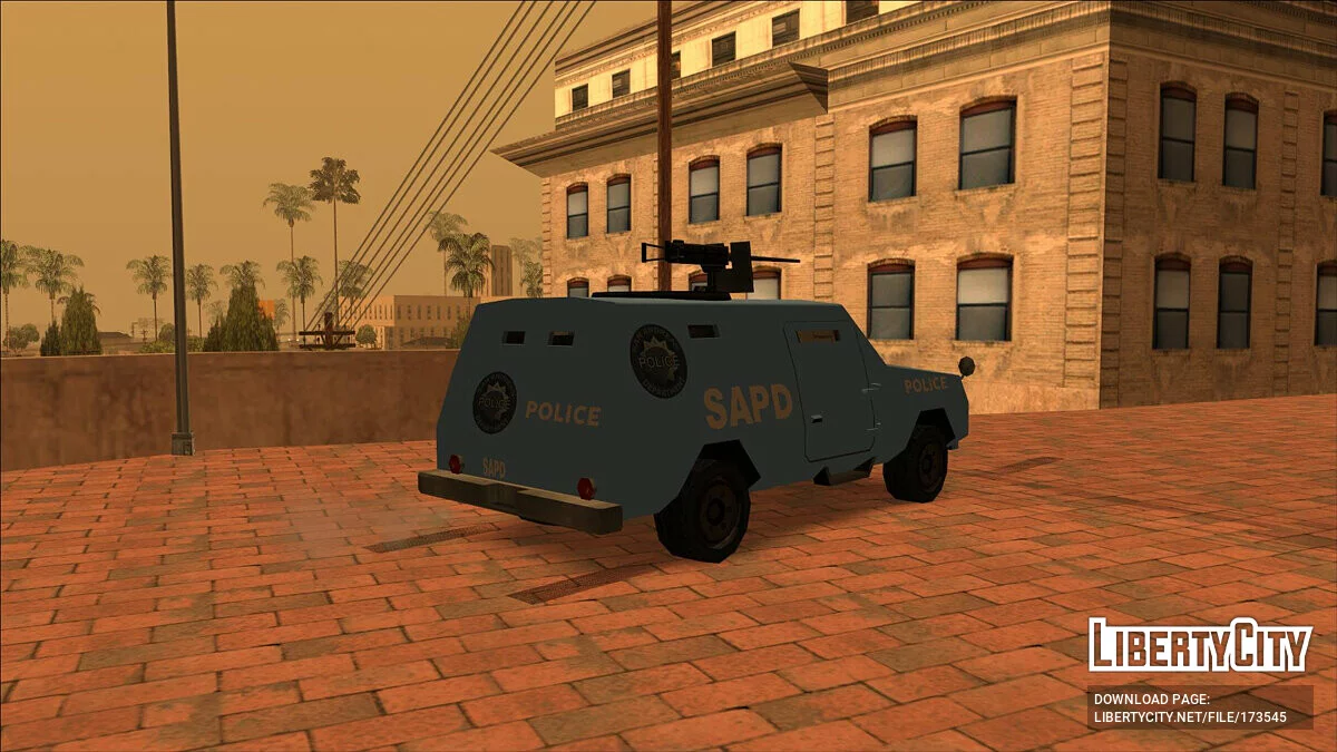 FBI Truck (FROM GTA UNDERGROUND) / GTA San Andreas