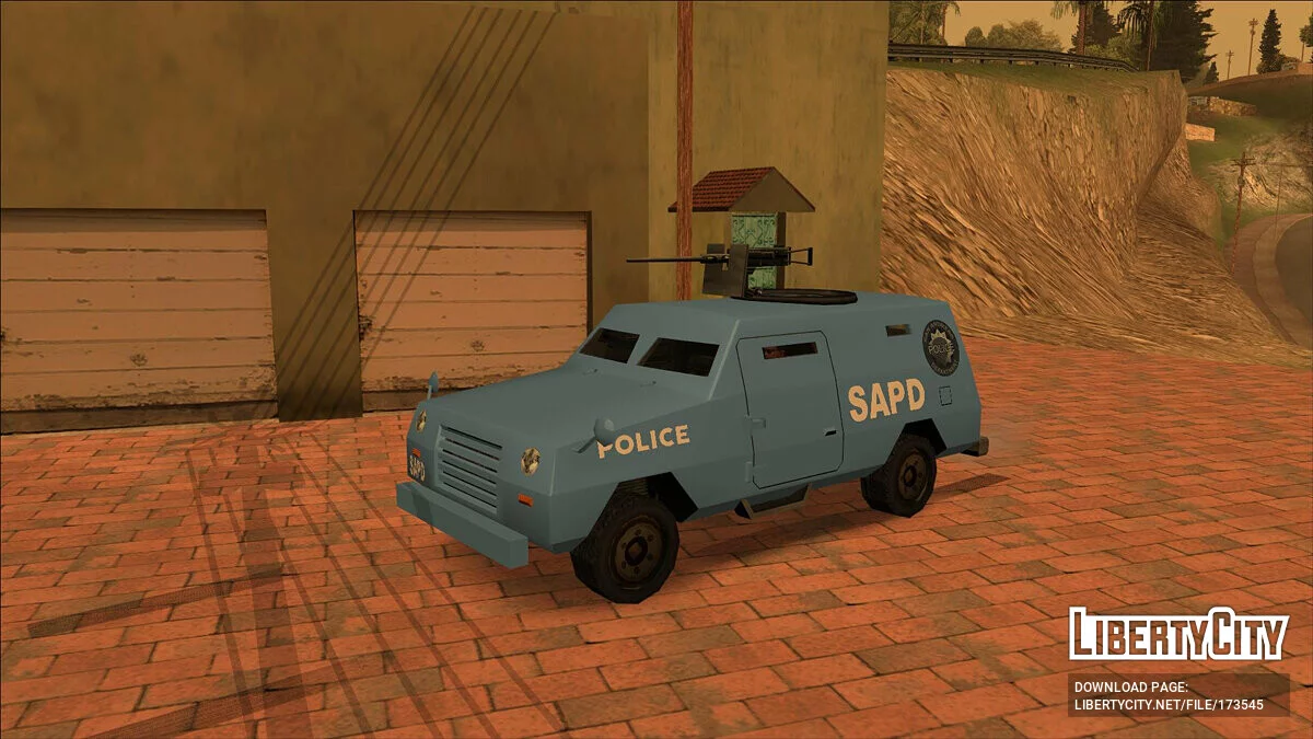 FBI Truck (FROM GTA UNDERGROUND) / GTA San Andreas