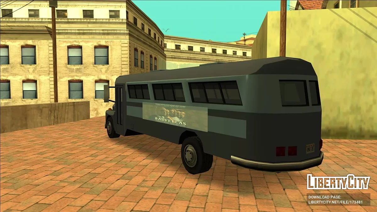 Liberty City Bus (DE GTA UNDERGROUND) / GTA San Andreas