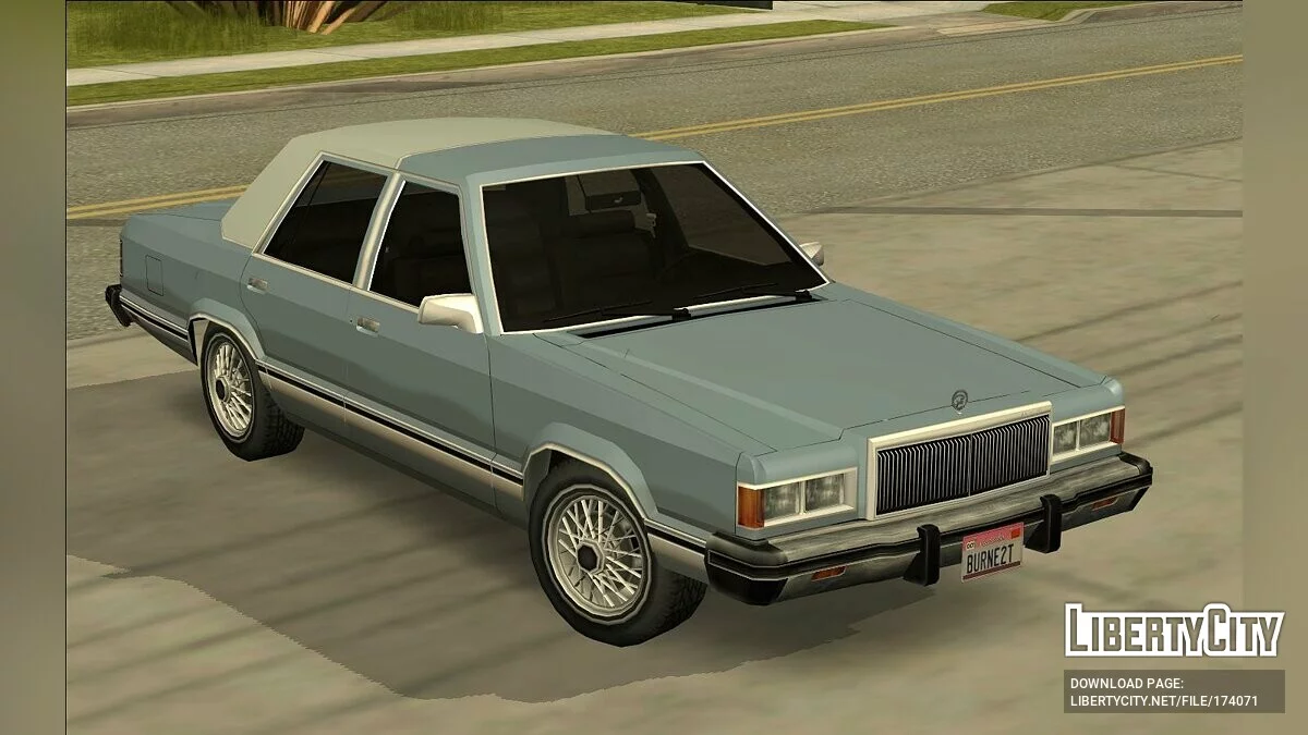 Mecrury Cougar '82 / GTA San Andreas