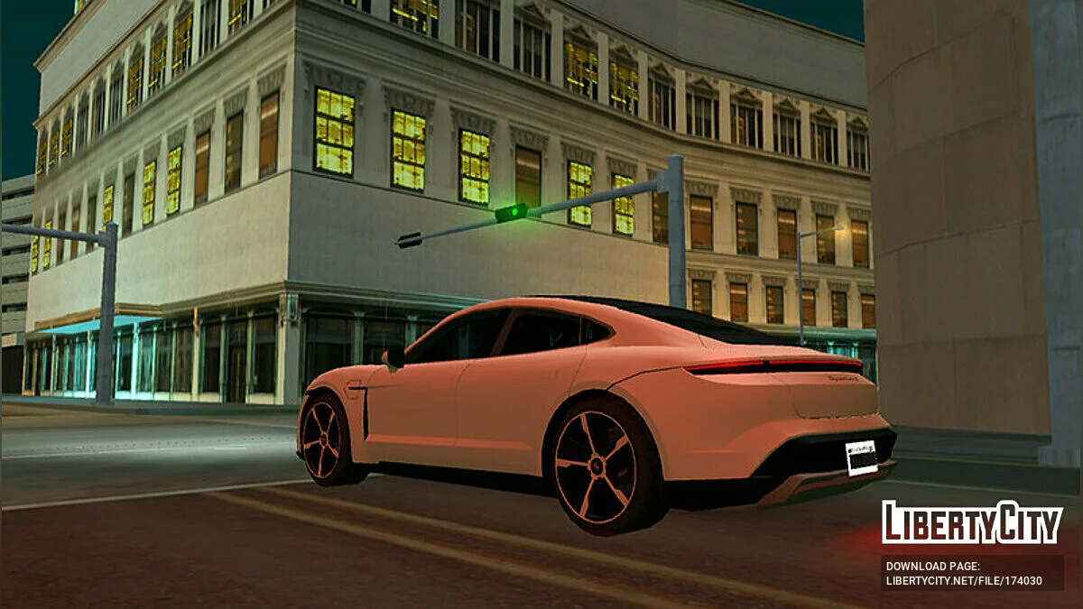 Porsche Taycan Turbo S / GTA San Andreas