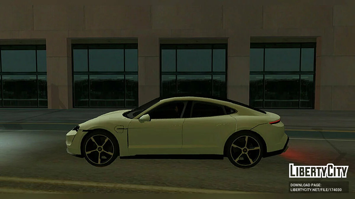 Porsche Taycan Turbo S / GTA San Andreas