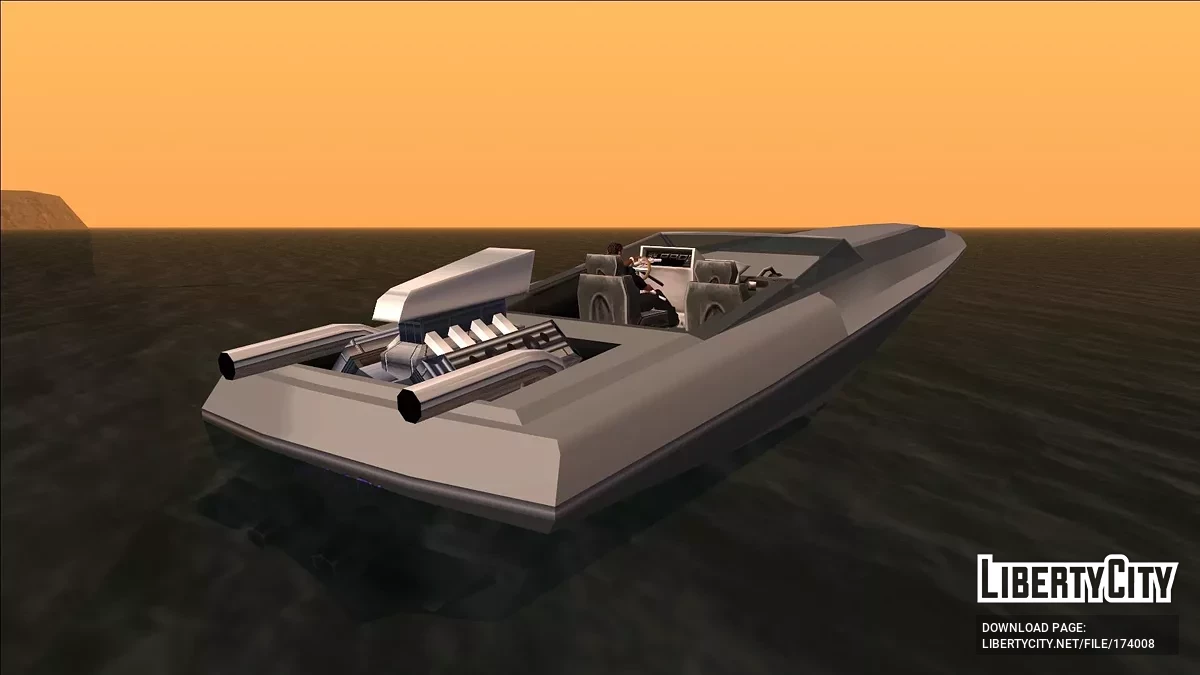Vice City Jetmax (ВІД GTA UNDERGROUND) / GTA San Andreas