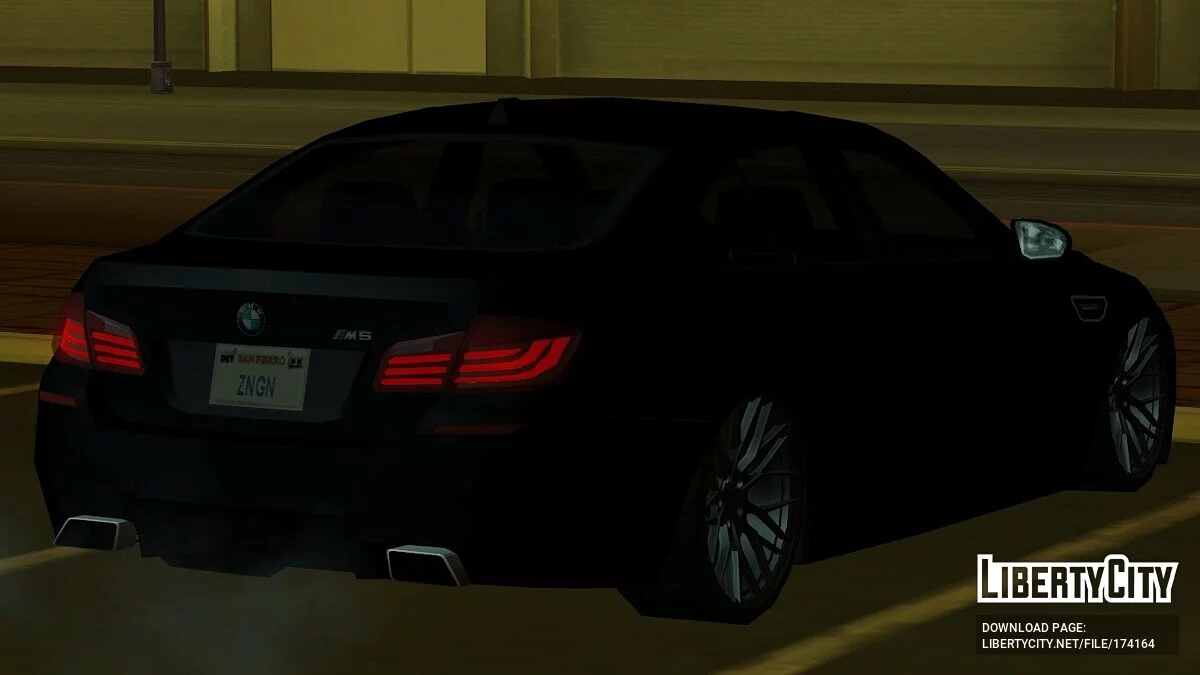 BMW 5-Series F10 2013 / GTA San Andreas