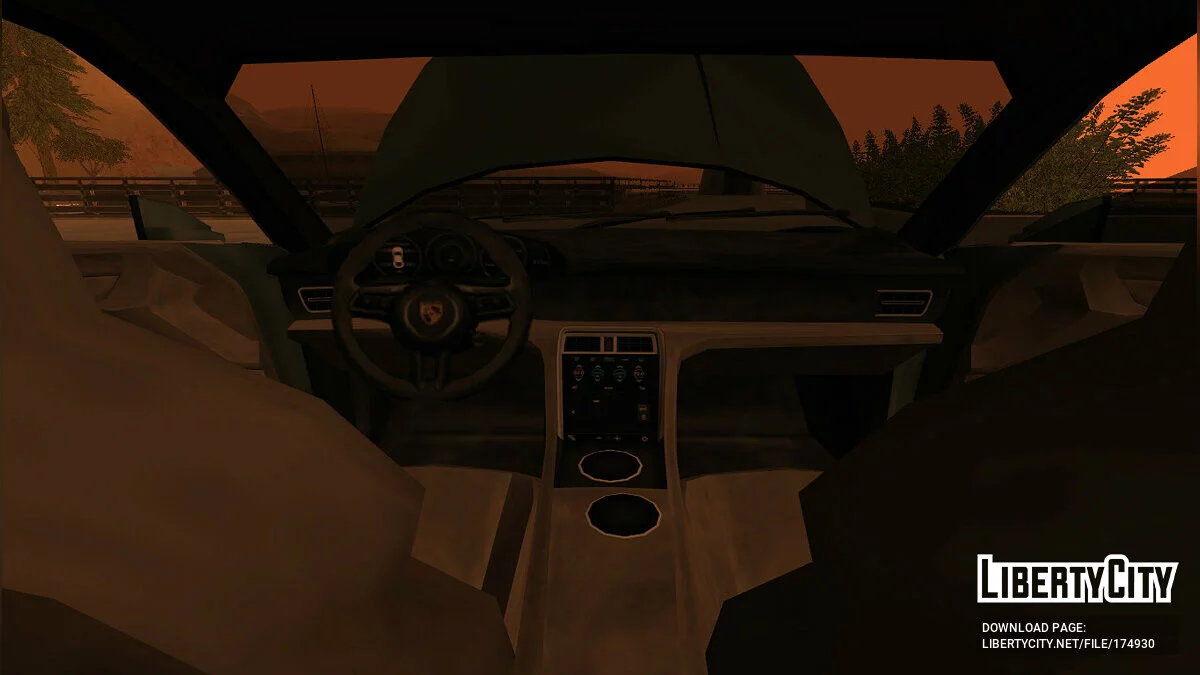 Porsche Taycan Turbo S / GTA San Andreas