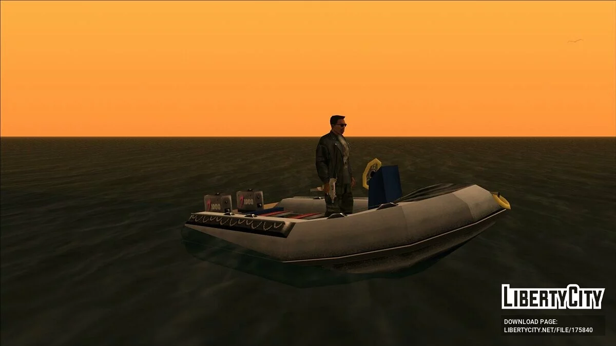 Vice City Dinghy (З GTA UNDERGROUND) / GTA San Andreas