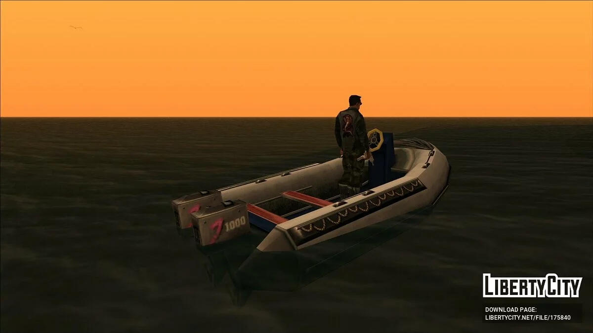 Vice City Dinghy (З GTA UNDERGROUND) / GTA San Andreas