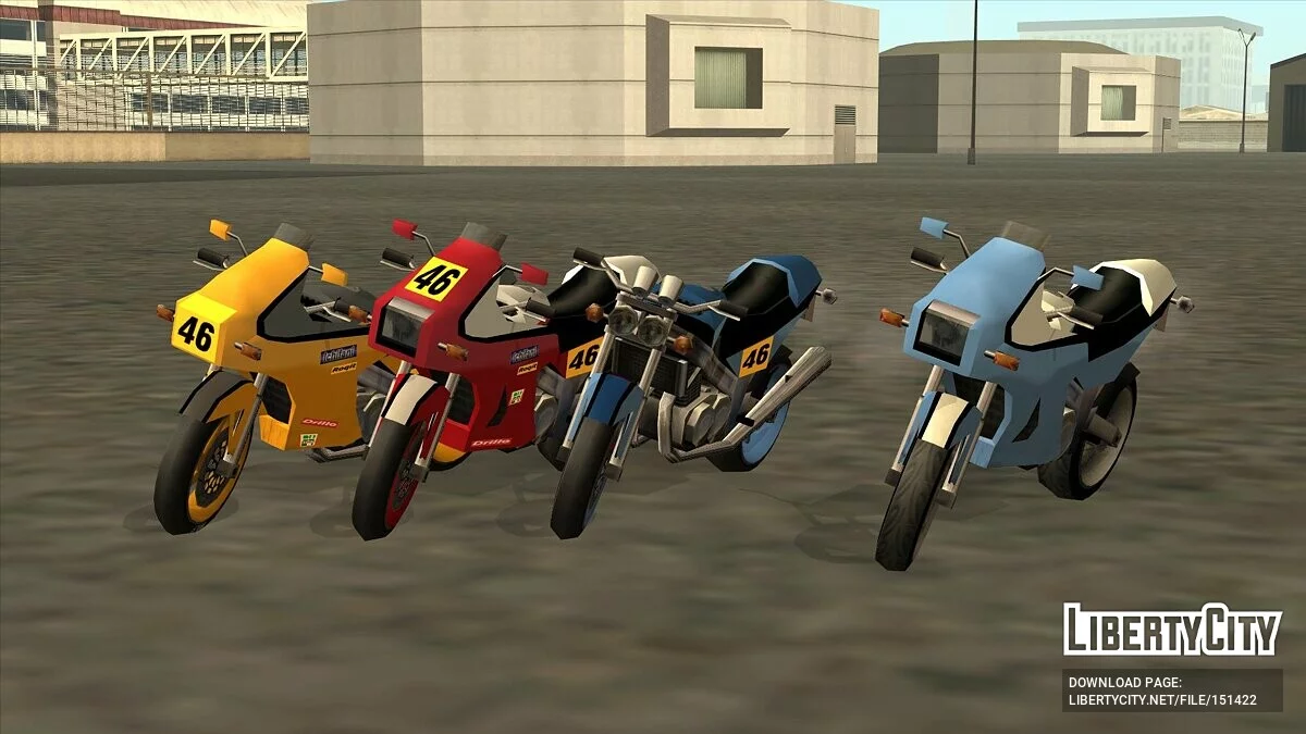 BF-400 + NRG-500 VCS Style (Updated 28.07.2022) / GTA San Andreas