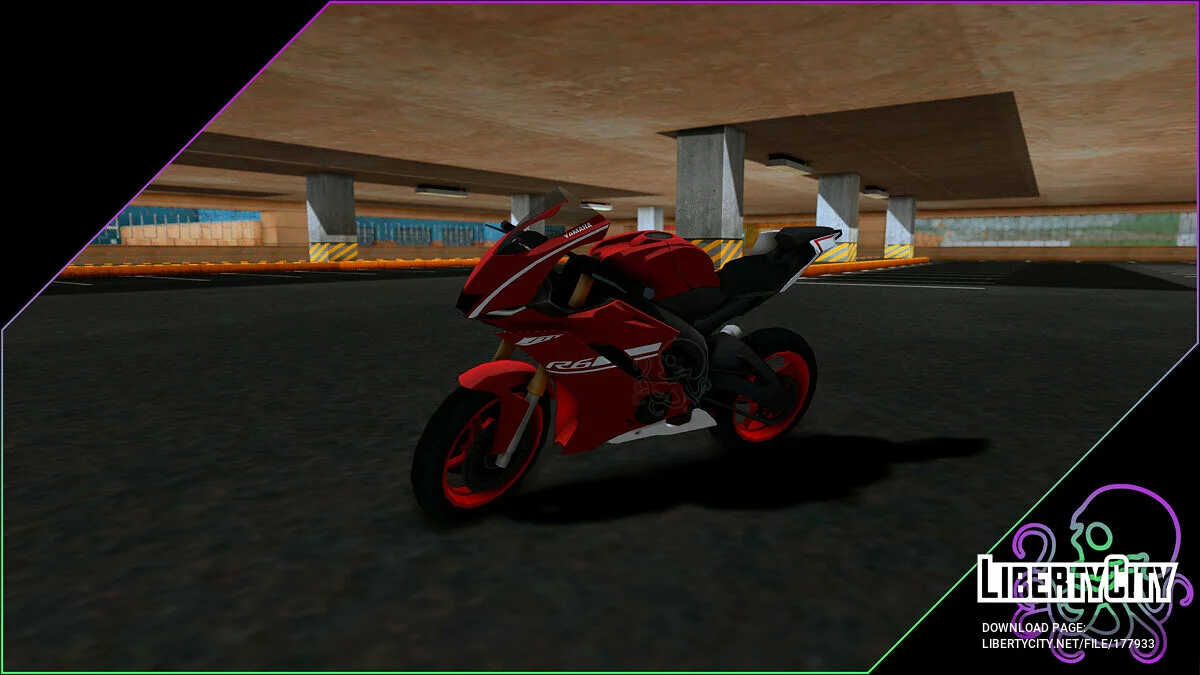 Yamaha YZF R6 2017 / GTA San Andreas