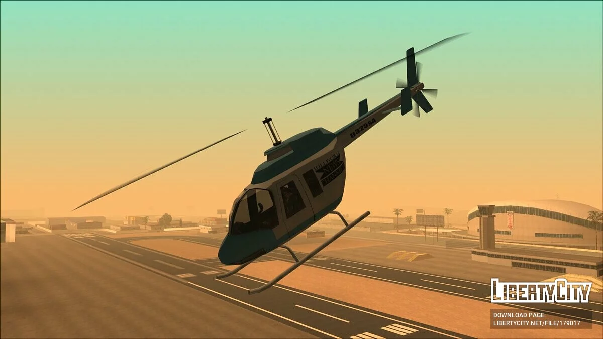 Pack of News Helicopters (FROM GTA UNDERGROUND) / GTA San Andreas