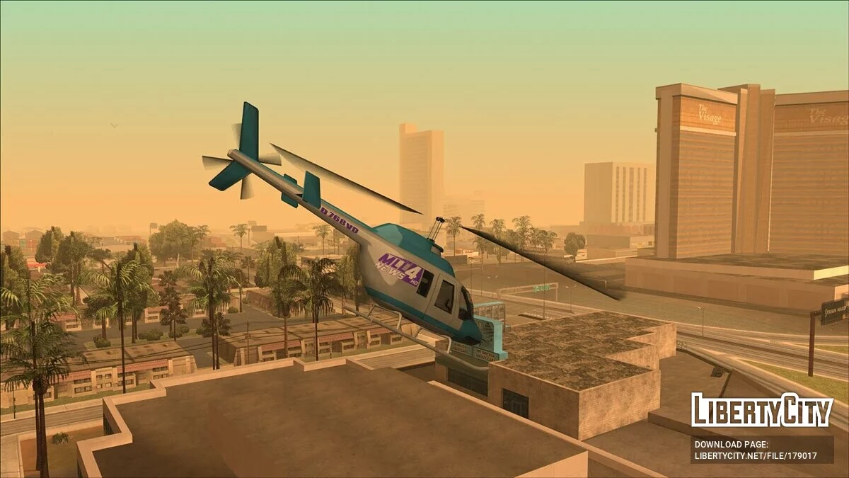 Pack of News Helicopters (FROM GTA UNDERGROUND) / GTA San Andreas