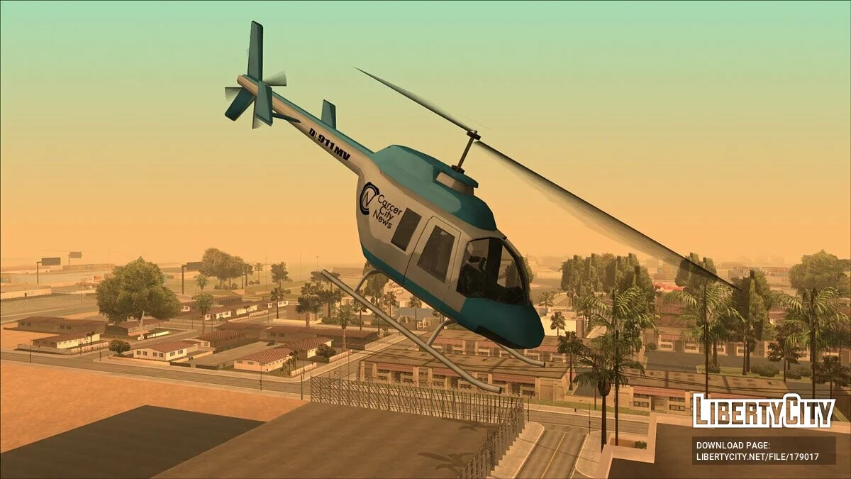 Pack of News Helicopters (FROM GTA UNDERGROUND) / GTA San Andreas