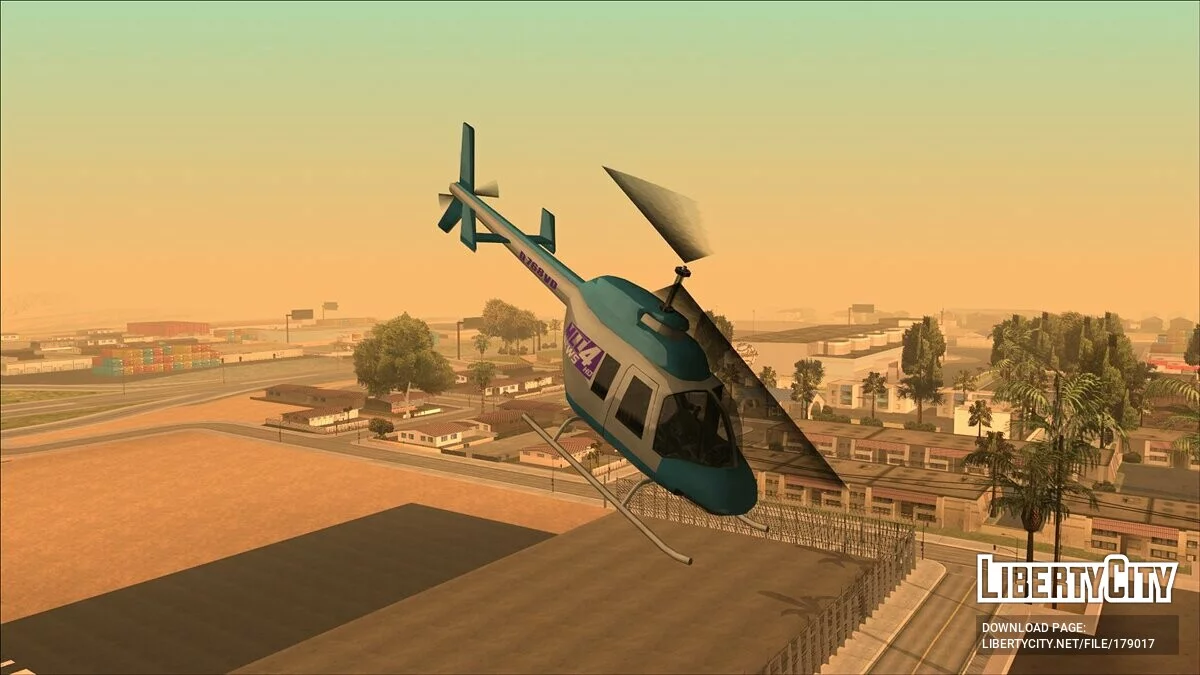 Pack of News Helicopters (FROM GTA UNDERGROUND) / GTA San Andreas